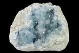 Sky Blue Celestine (Celestite) Geode - Madagascar #152305-2